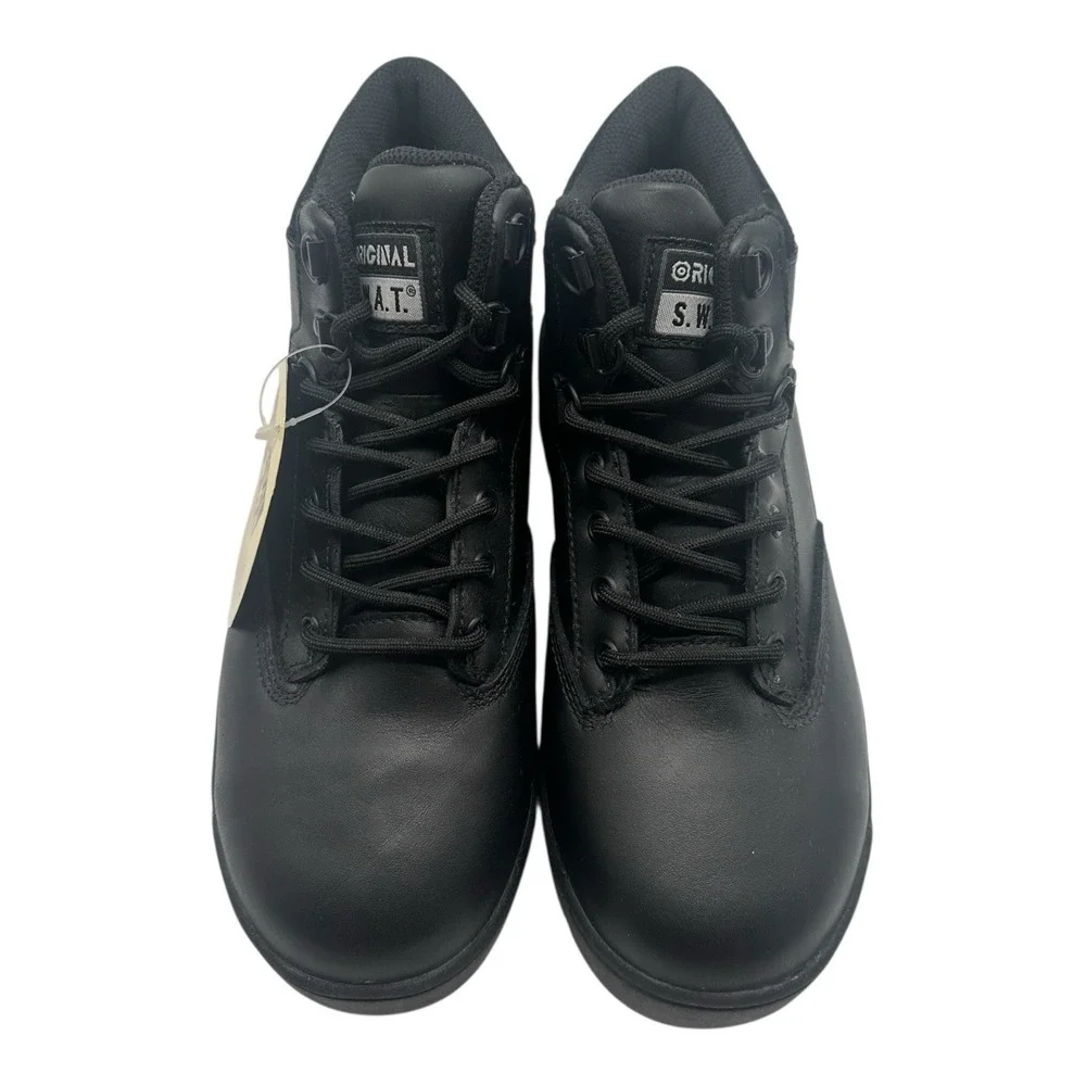 Original SWAT Boots Mens Sz 8.5 Black Leather 5